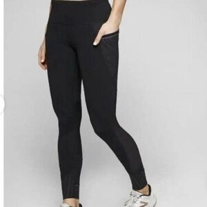 Athleta Shimmer Stripe Relay 2.0 Tights
